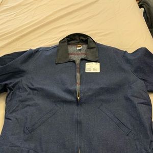 BIG BEN DENIM BLANKET LINED JACKET IN SIZE 50 REGULAR NEW OLD STOCK